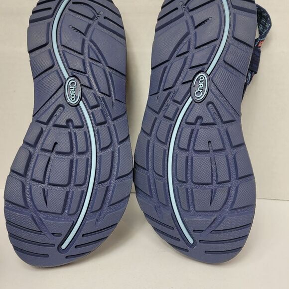 Chaco J106108 ZX2 Classic Wink Blue Toe Loop Strap Sandal Womens Size 8 - Picture 9 of 9
